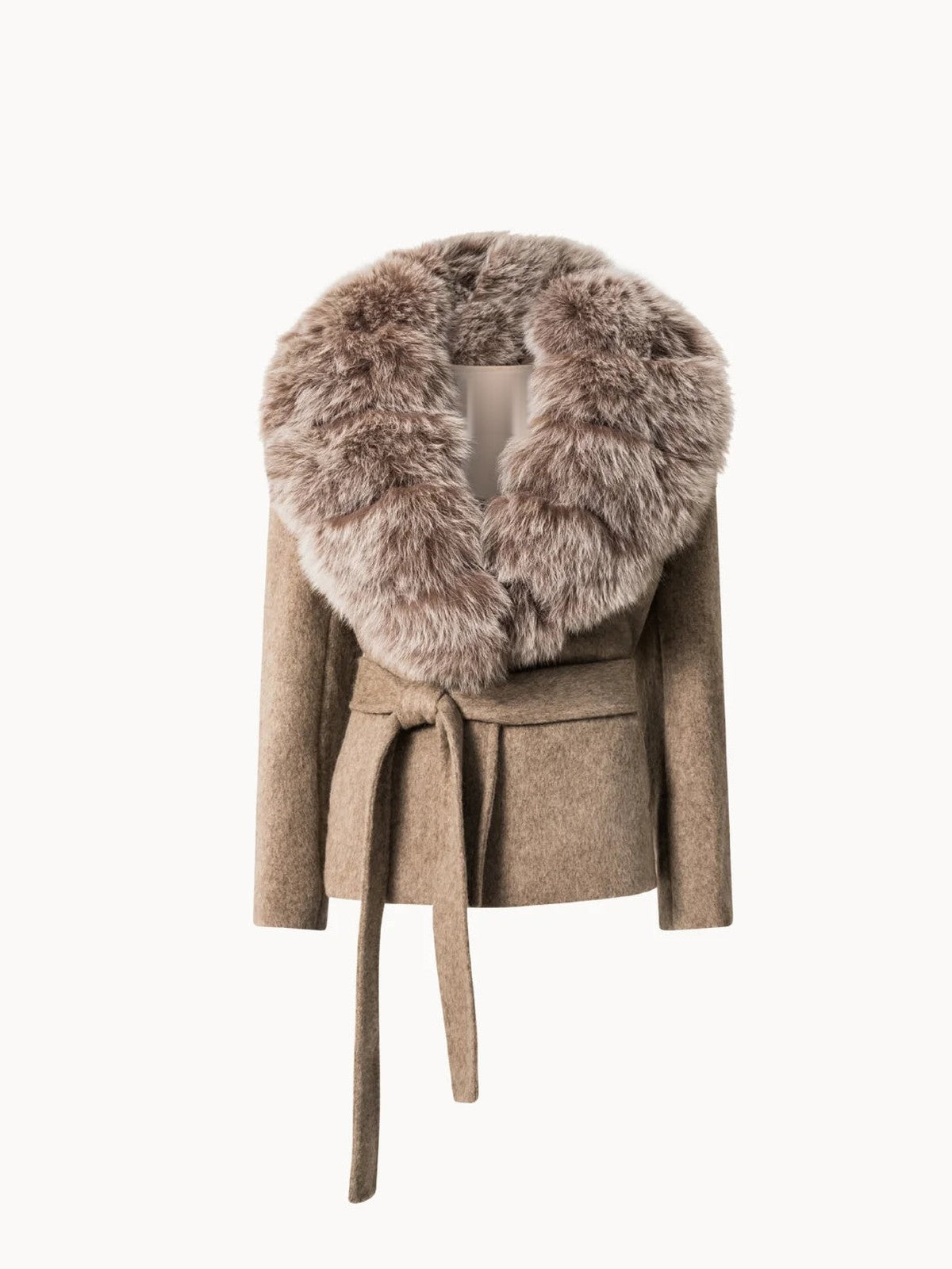 BELORA Margaux coat in beige