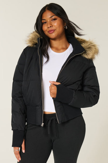 BELORA — Mathilde cropped puffer jacket